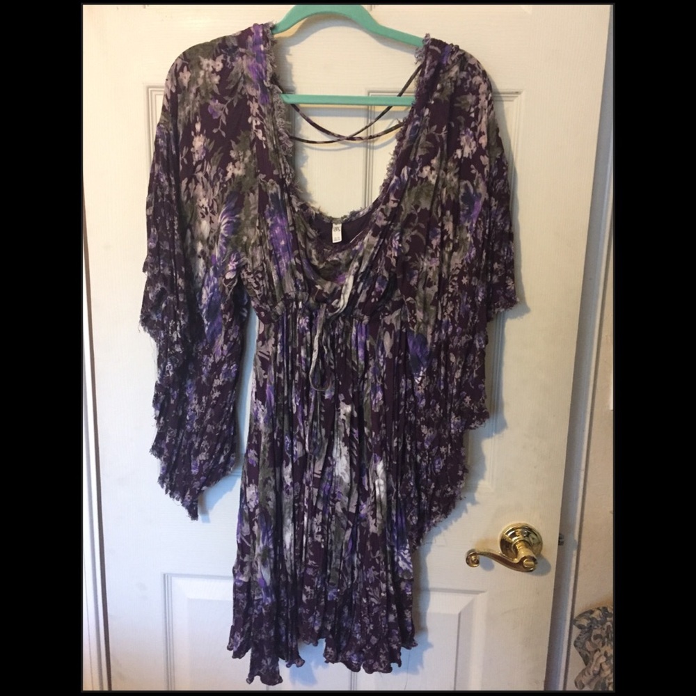 Free People - Heart of Gold Dress EUC- Medium